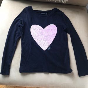 Ikks girls long sleeve shirt
